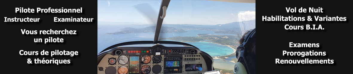 Instructeur et examinateur - formation pilote avion à Saint-Étienne